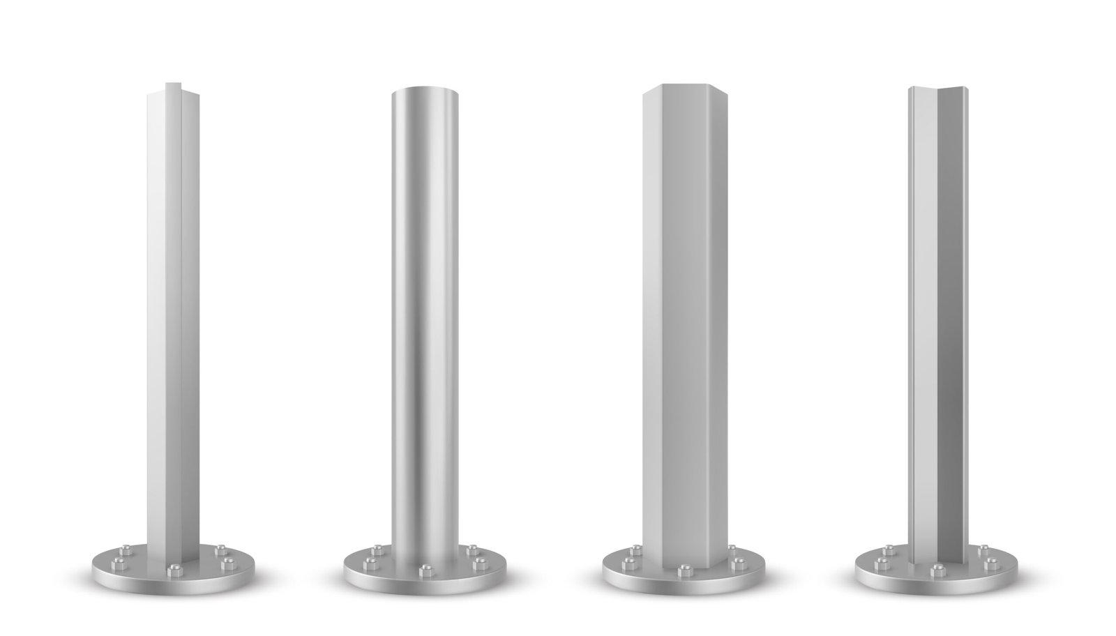 Stainless Steel Bollards in Commercial Properties