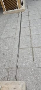 Stainless steel channel grating